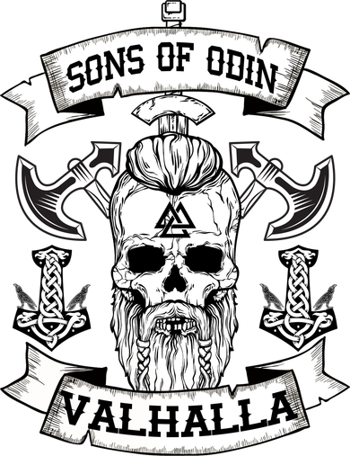 Sons Of Odin Valhalla  Kids Sweatshirt