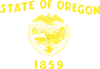State of Oregon 1859 Baby Bodysuit