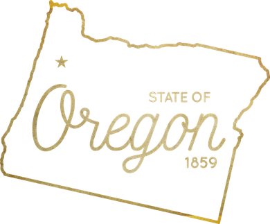 State Of Oregon Est 1859 Doggie Tank