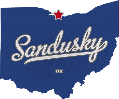 Sandusky Ohio OH Map Women's Tank Top