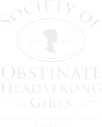 Society Of Obstinate Headstrong Pride And Prejudice Coaster