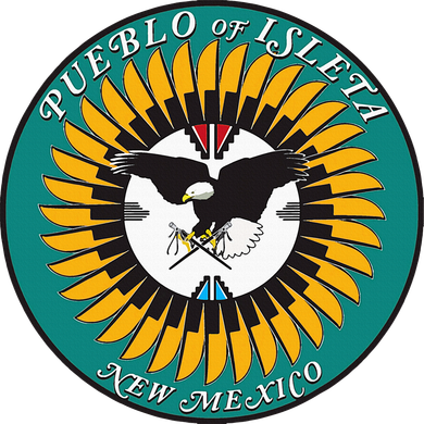 Seal Of Pueblo Of Isleta Indian Reservation Button