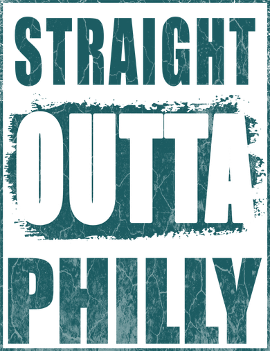 Straight Outta Philly Philadelphia Football Fans Coaster