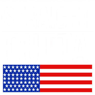 USA Straight Outta United States of America 4th of July Kids Hoodie