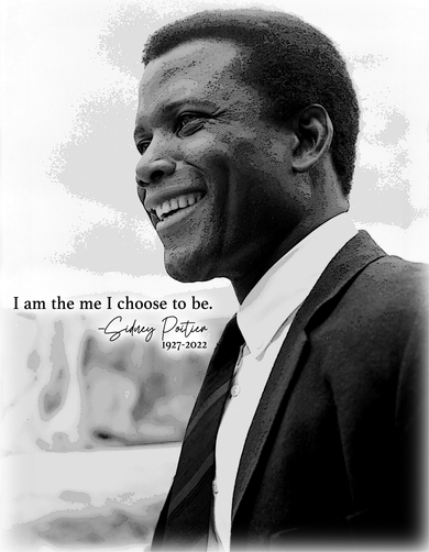 Sidney Poitier 1927 2022 Tribute Quote I Am The Me I Choose To Be Hat