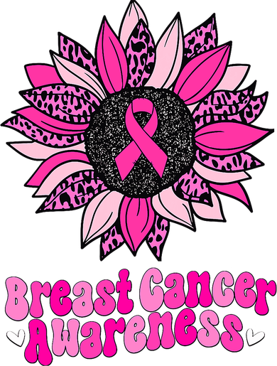 Sunflower Pink Breast Cancer Awareness Cancer Warrior Hat