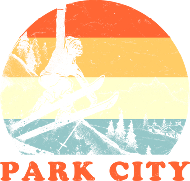 Ski Park City Utah Vintage Snow Skiing Vacation Meaningful Gift Women's Tank Top