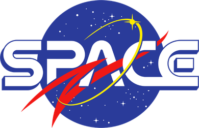 Space Retro logo Backpack