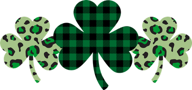 St Patricks Day Shamrock Pattern Pajama Set