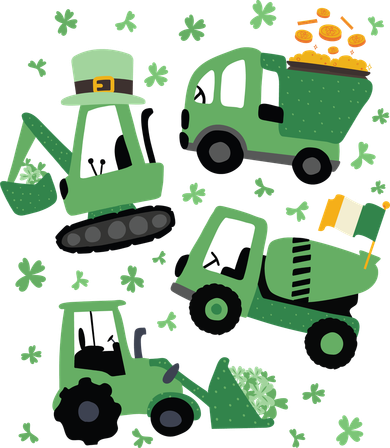 St Patrick's Day Construction Women's Tank Top