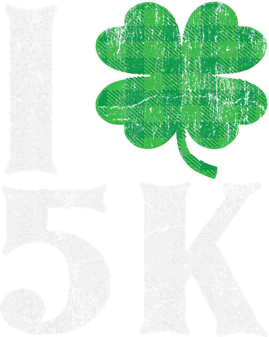 St Patricks Day Running Buffalo Plaid I Shamrock Love 5K Hoodie