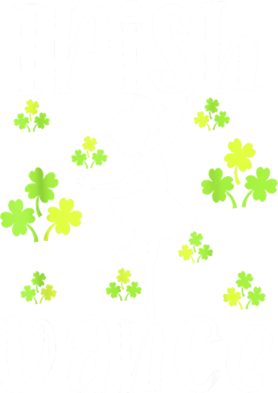 St Patricks Day Girl Dancing Dancer Irish Dance Gift Mousepad