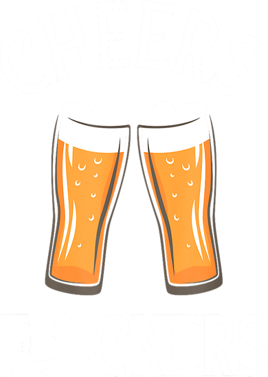 St PatrickS Day Cheers Fuckers Shamrock Clover Beer Adult Gift Button
