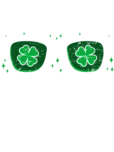 St Patricks Day Bruh Let The Shenanigans Begin Shamrock Clover Sun Glasses Kids T-Shirt
