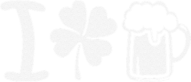 Saint Patrick's Day I Love Beer Ceramic Ornament