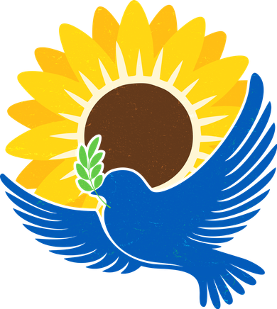 Sunflower Peace Dove Stand With Ukraine End The War Tote Bag