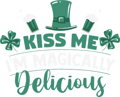Saint Patrick's Day Shamrock Me I'm Magically Delicious Mousepad