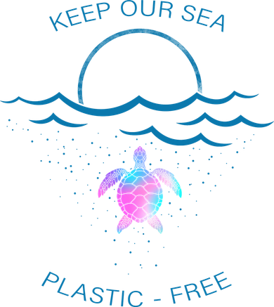 Keep Our Sea Plastic Free Baby Bodysuit