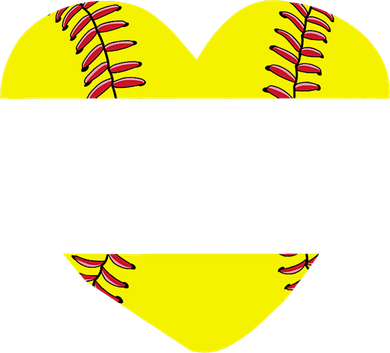 Softball Player Family Funny Gift Softball Granny Heart Gift Golf Towel
