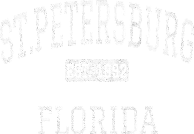 St Petersburg Florida FL Vintage Doggie Tank