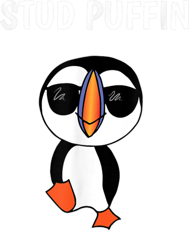 Stud Puffin Funny Bird Toddler Long Sleeve