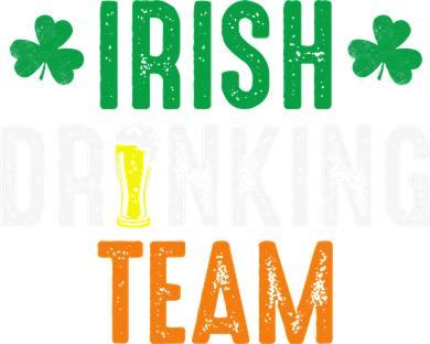 St Patrick's Irish Beer Drinking Team Ireland Flag Clover Button