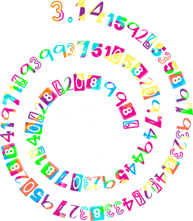 Spiral PI Day 3.14 Kids Hoodie