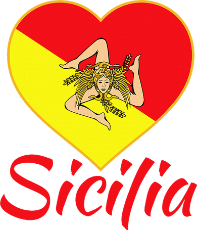 Sicilian Pride Sicilia I Love Sicily Trinacria Women's Dry Zone Grid Polo