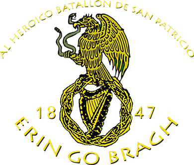 San Patricios Saint Patricks Battalion Button