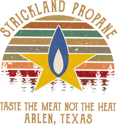 Strickland Propane Taste The Meat Not The Heat Arlen Texas Vintage Sweatshirt