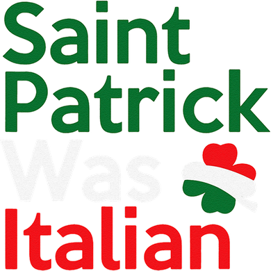 St. Patrick Was Italian Saint Patrick's Day Doggie Tank