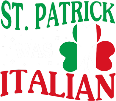 St. Patrick Was Italian Funny St patrick's day Shamrock Flag Women's Tank Top