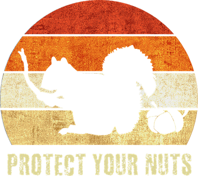 Squirrel Protect Your Nuts Forest Rodent Apron