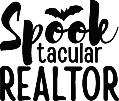Spooktacular Realtor Funny Halloween Real Estate Costume Coaster