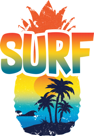 Pineapple Summer Surf Kids T-Shirt
