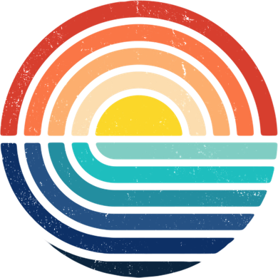 Sunset Retro Waves Women's Tank Top