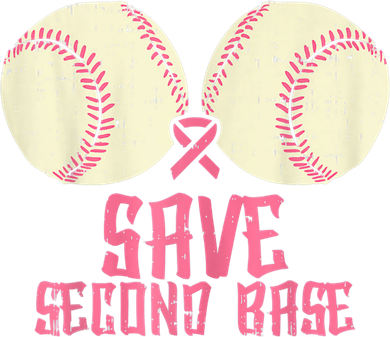 Support Save 2nd Base Breast Cancer Women's Sweatshirt