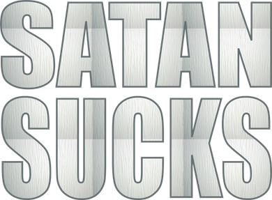 Satan Sucks Women's V-Neck T-Shirt