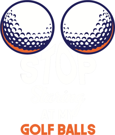 Stop Staring At My Golf Balls Cute Golfing Funny Boobs Balls Golf Towel