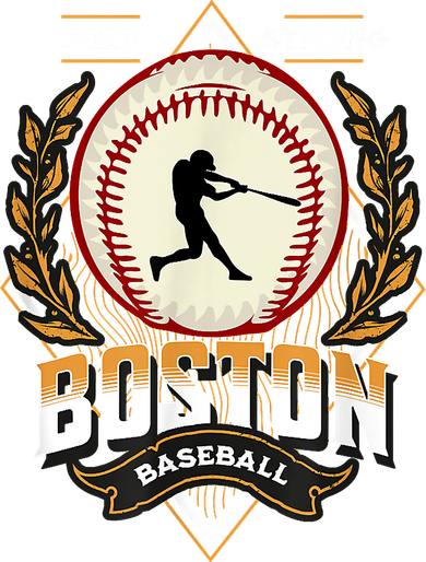 Stay Strong Boston Baseball Graphic Tee Vintage Style Tote Bag