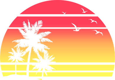 Summer Sunset Baby Bodysuit