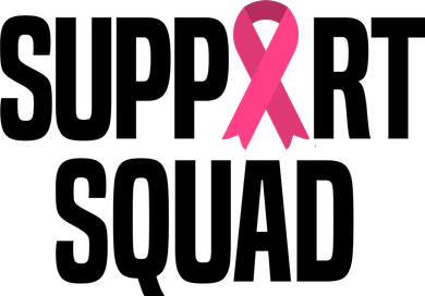 Support Squad Breast Cancer Awareness Ribbon Polo