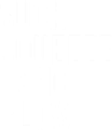 Suck Squeeze Bang Blow Funny Mechanic Car Piston Engine Gift Ceramic Ornament