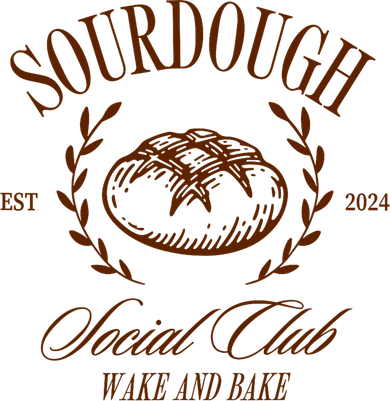 Sourdough Social Club Bread Wake & Bake In My Sourdough Era Coaster