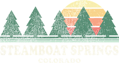 Steamboat Springs Co Vintage Throwback Retro 70s Design Beanie
