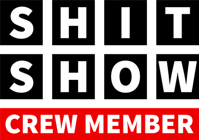 Shit Show Crew Member Funny Sarcastic Adult Saying Novelty Toddler Hoodie