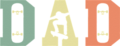  Skateboard Skater Dad Skating Skateboarding Fathers Day Button