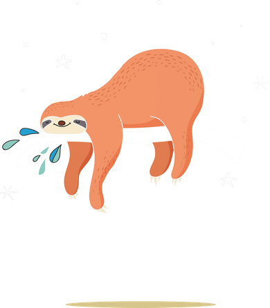 Sloth Slow Down Kids Hoodie