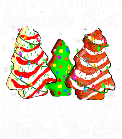 Sketchy Stuff For Some Christmas Tree Cakes Debbie Pajama Coaster