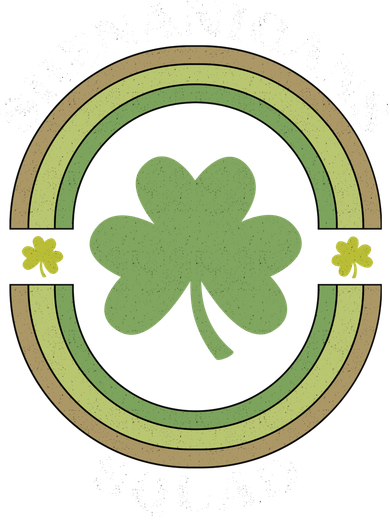 Shenanigans Squad Funny St. Patricks Day Retro Vintage Distressed Women's Dry Zone Grid Polo
